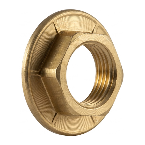 GT Comis ART. 100 Controdado Flangiato in Ottone - G.T. COMIS